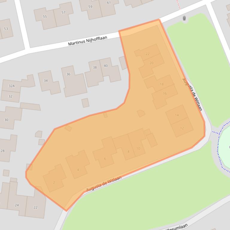 Kaart van postcodegebied 4481DN.