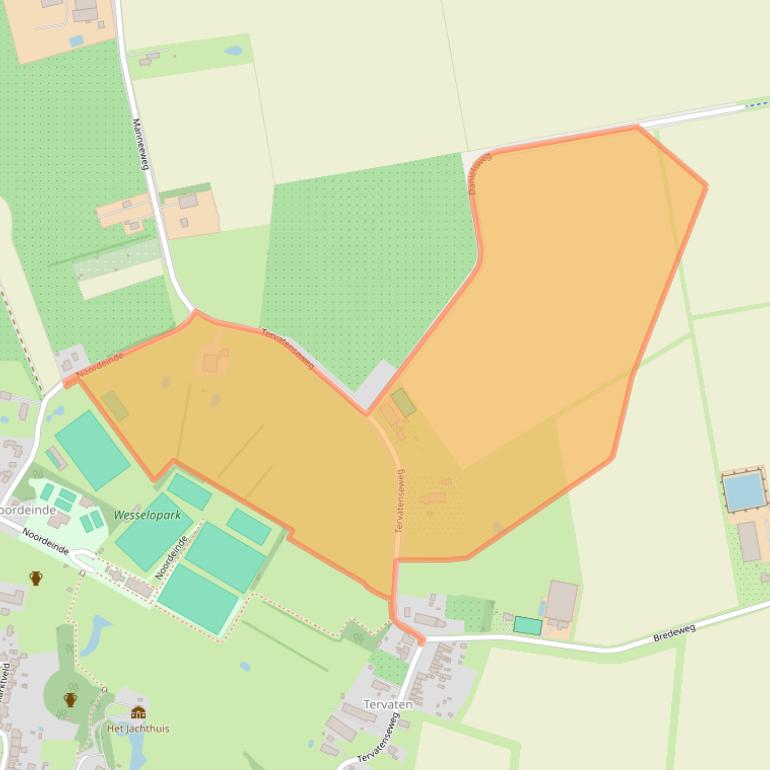 Kaart van postcodegebied 4481NC.