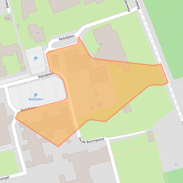 Kaart van postcodegebied 4481PR.