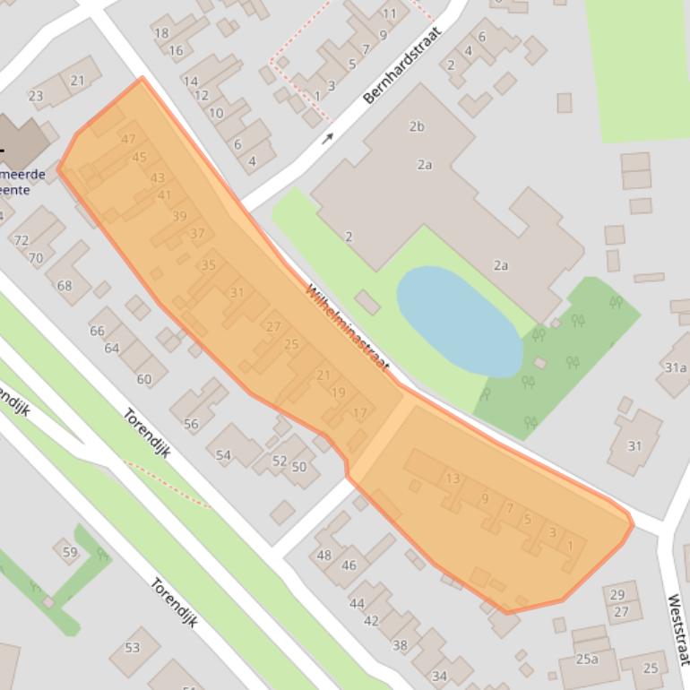 Kaart van postcodegebied 4484AB.