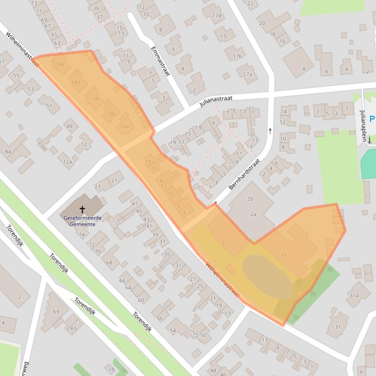 Kaart van postcodegebied 4484AG.