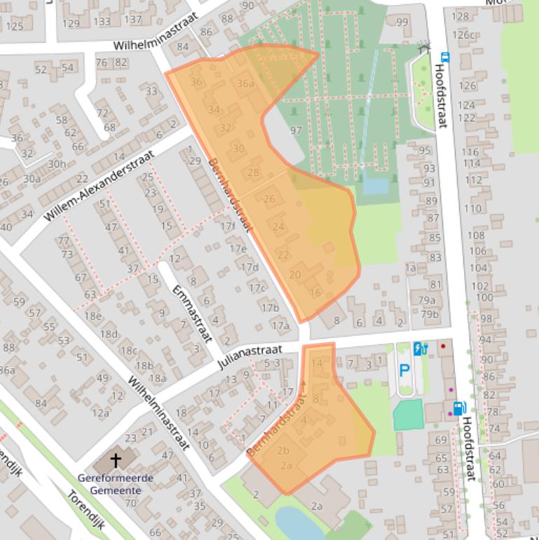 Kaart van postcodegebied 4484AN.