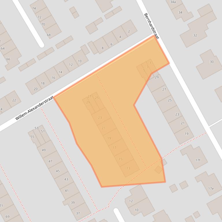 Kaart van postcodegebied 4484AP.