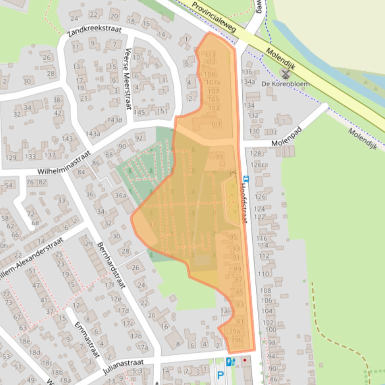 Kaart van postcodegebied 4484CD.