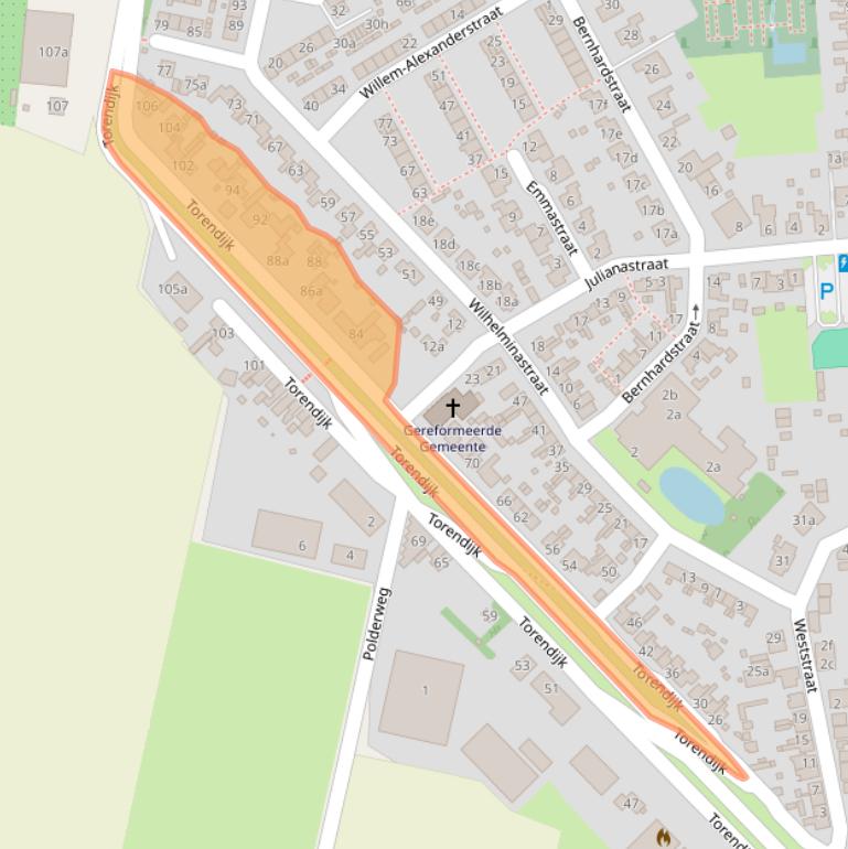 Kaart van postcodegebied 4484ND.