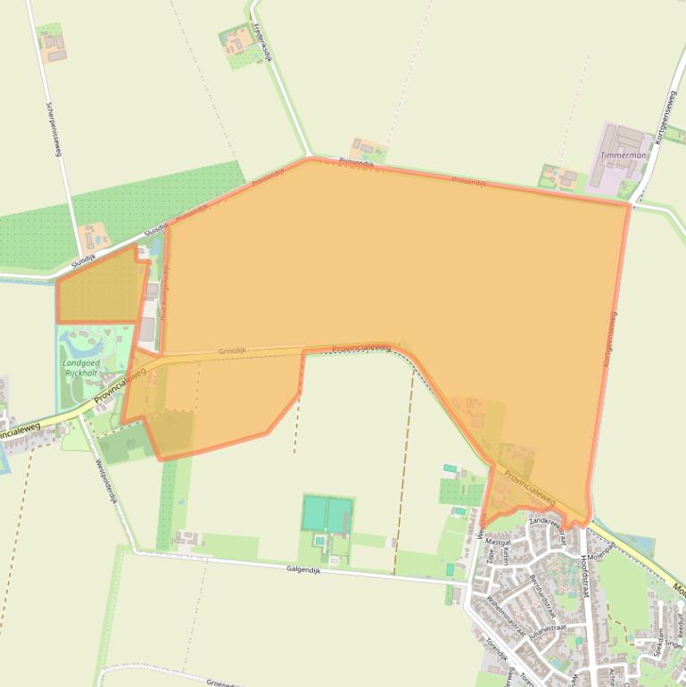 Kaart van postcodegebied 4484NG.