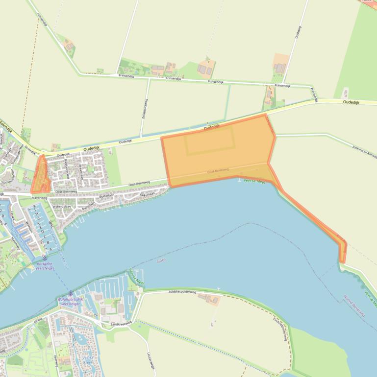 Kaart van postcodegebied 4484SR.