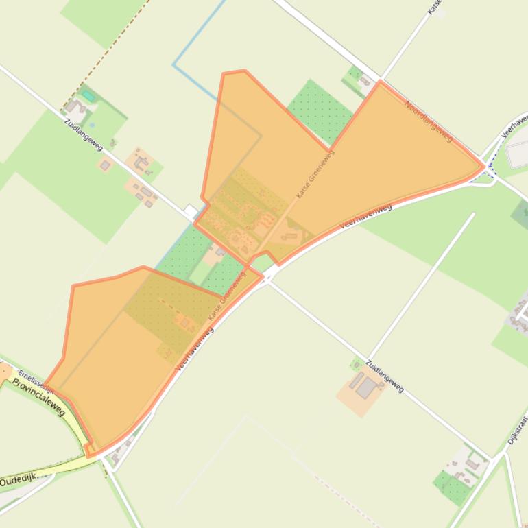 Kaart van postcodegebied 4485PH.