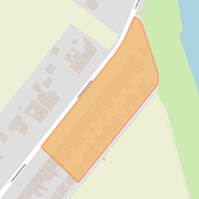 Kaart van postcodegebied 4486AV.