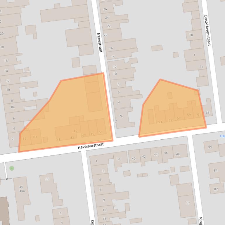 Kaart van postcodegebied 4486BA.