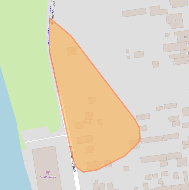 Kaart van postcodegebied 4486DA.