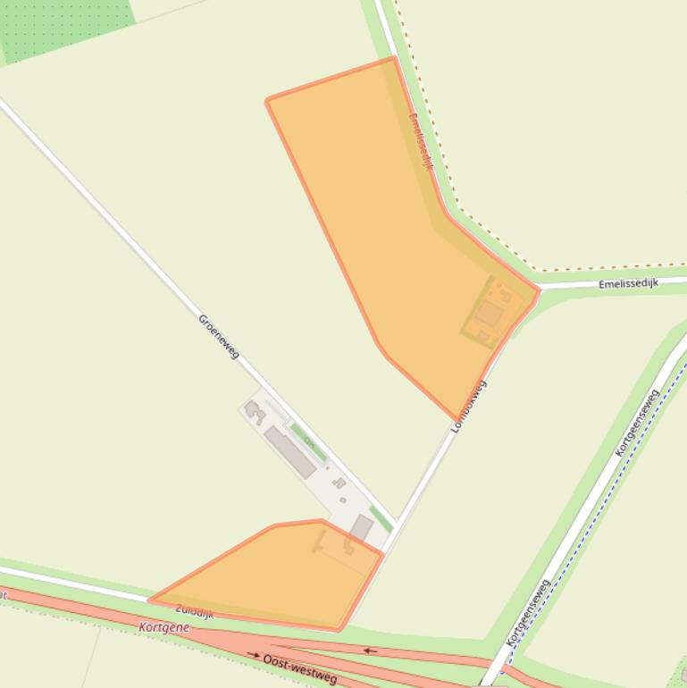 Kaart van postcodegebied 4486RB.