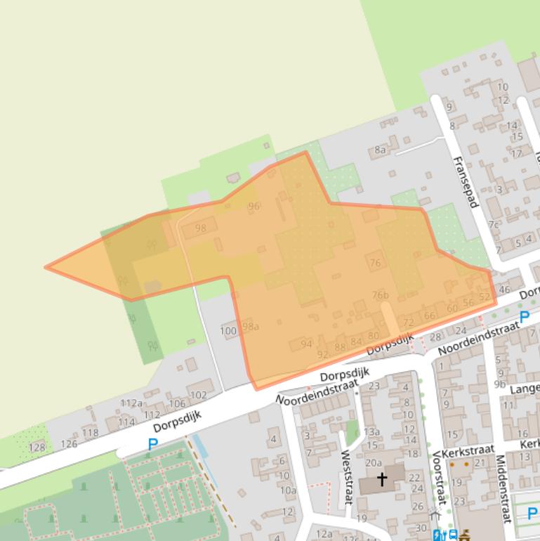 Kaart van postcodegebied 4491ED.