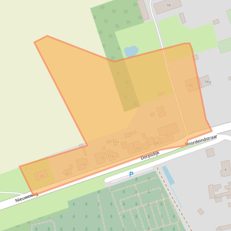 Kaart van postcodegebied 4491EE.