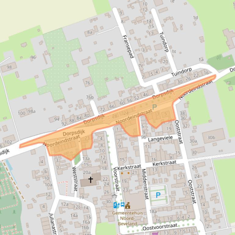 Kaart van postcodegebied 4491ES.