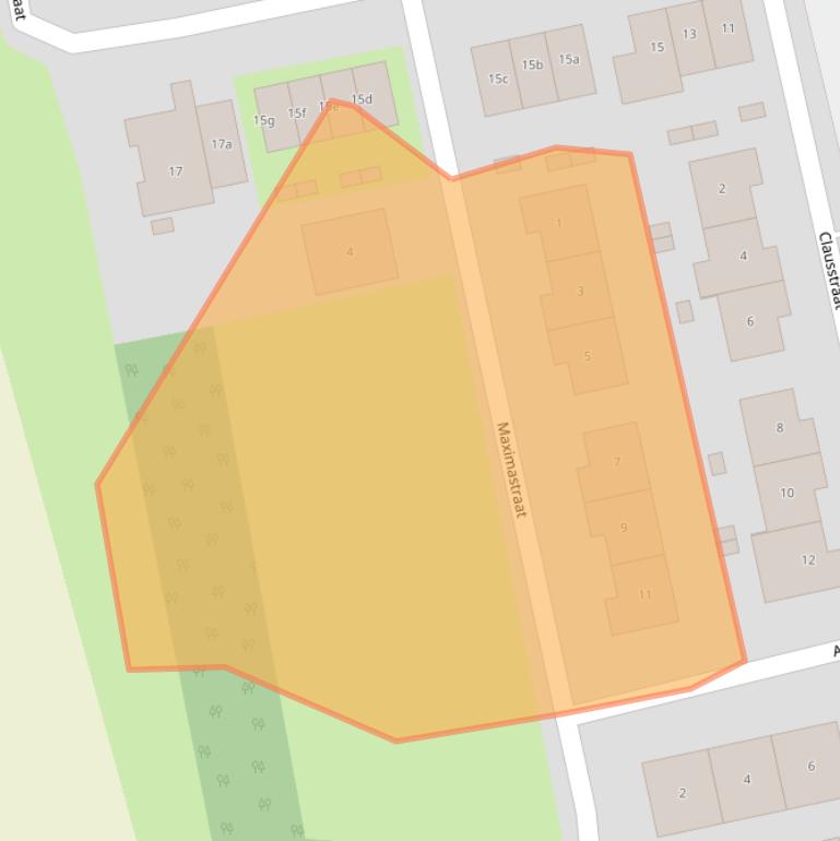 Kaart van postcodegebied 4491GZ.