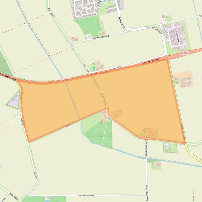 Kaart van postcodegebied 4491PN.