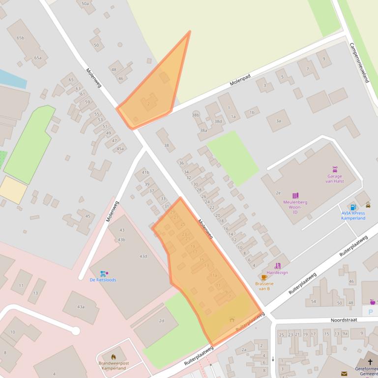 Kaart van postcodegebied 4493AA.