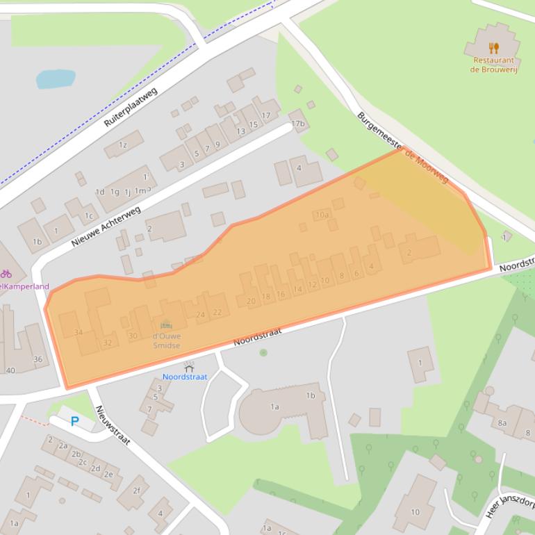 Kaart van postcodegebied 4493AG.