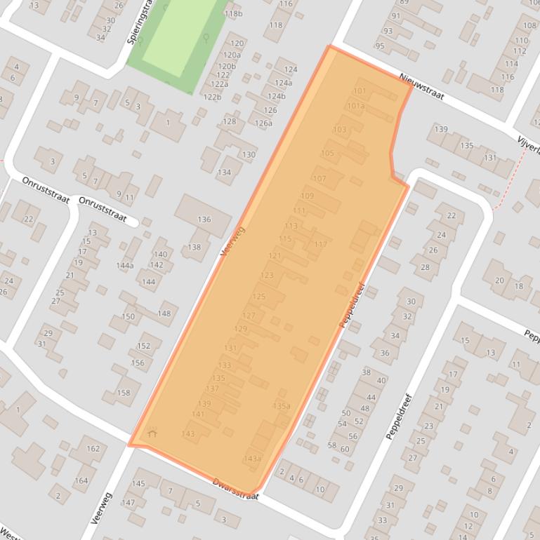 Kaart van postcodegebied 4493AP.