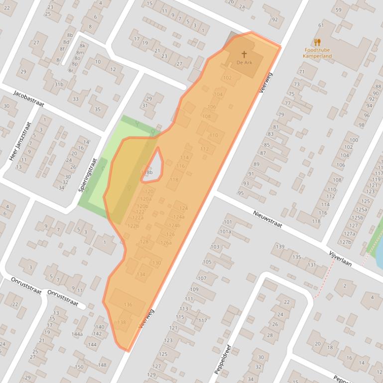 Kaart van postcodegebied 4493AV.