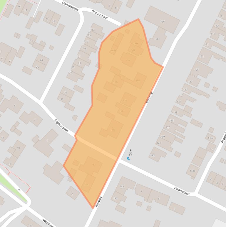 Kaart van postcodegebied 4493AW.