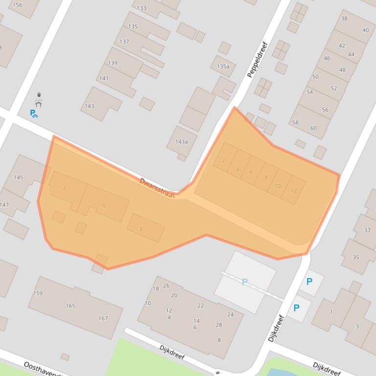 Kaart van postcodegebied 4493BH.