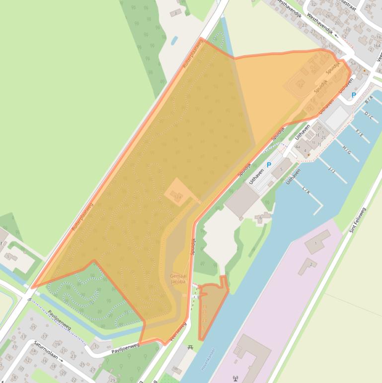 Kaart van postcodegebied 4493BL.