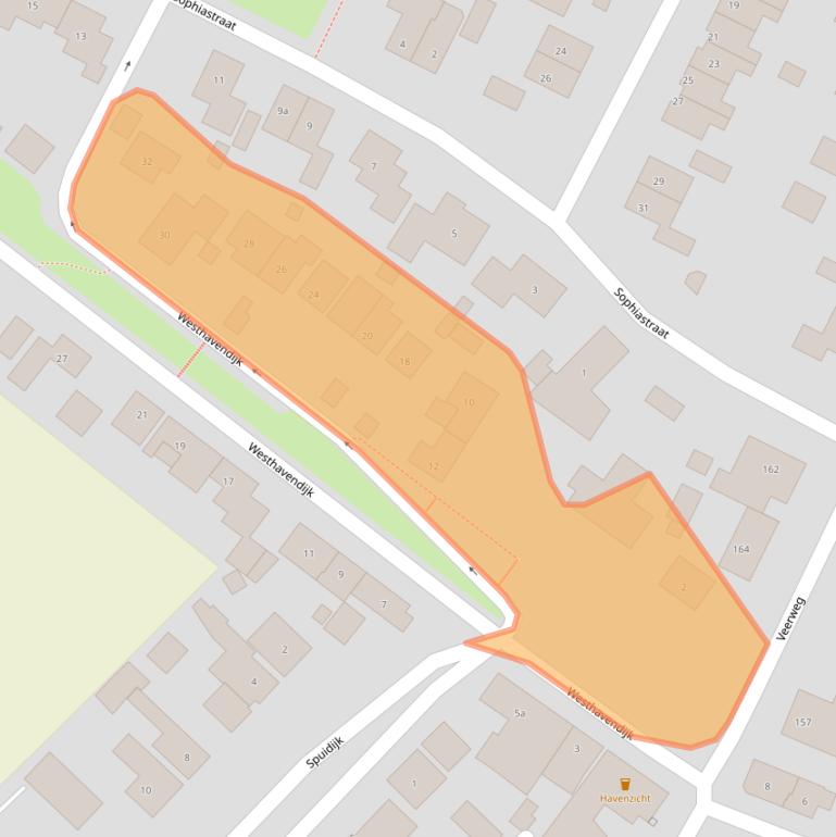 Kaart van postcodegebied 4493BN.