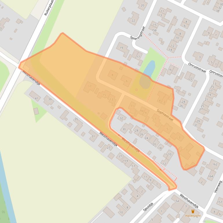 Kaart van postcodegebied 4493BX.