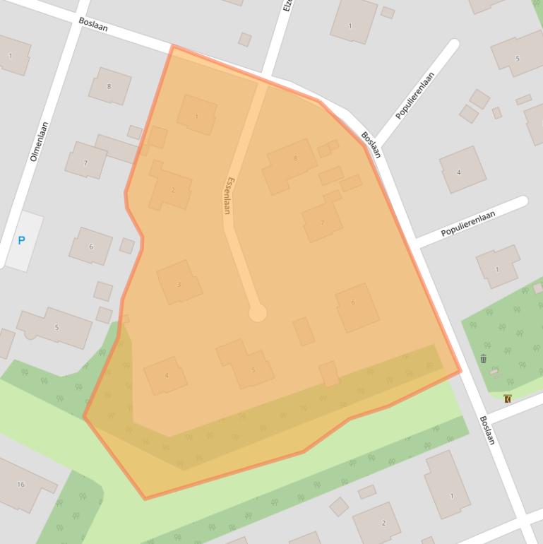 Kaart van postcodegebied 4493CN.