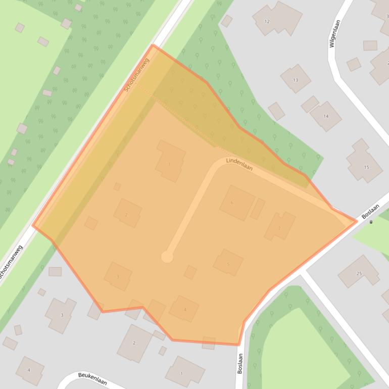 Kaart van postcodegebied 4493CR.