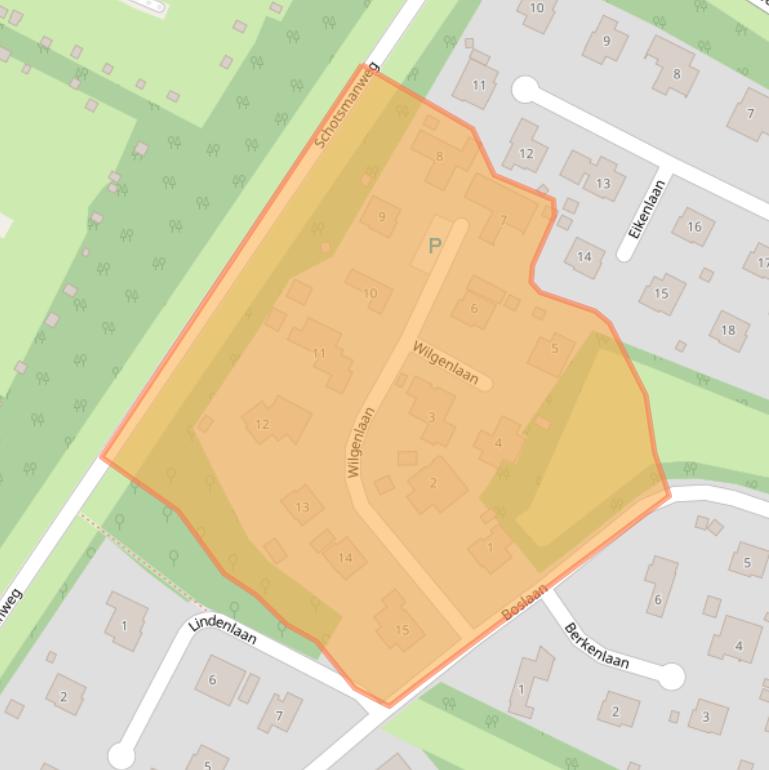 Kaart van postcodegebied 4493CV.