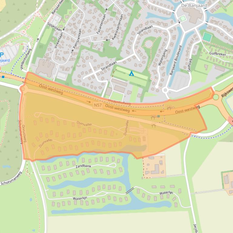 Kaart van postcodegebied 4493MA.