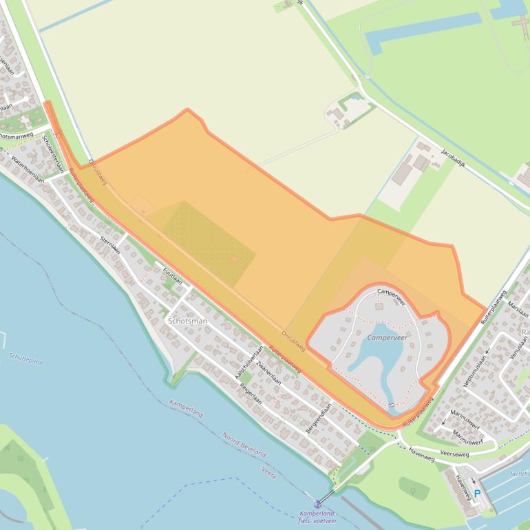 Kaart van postcodegebied 4493MP.