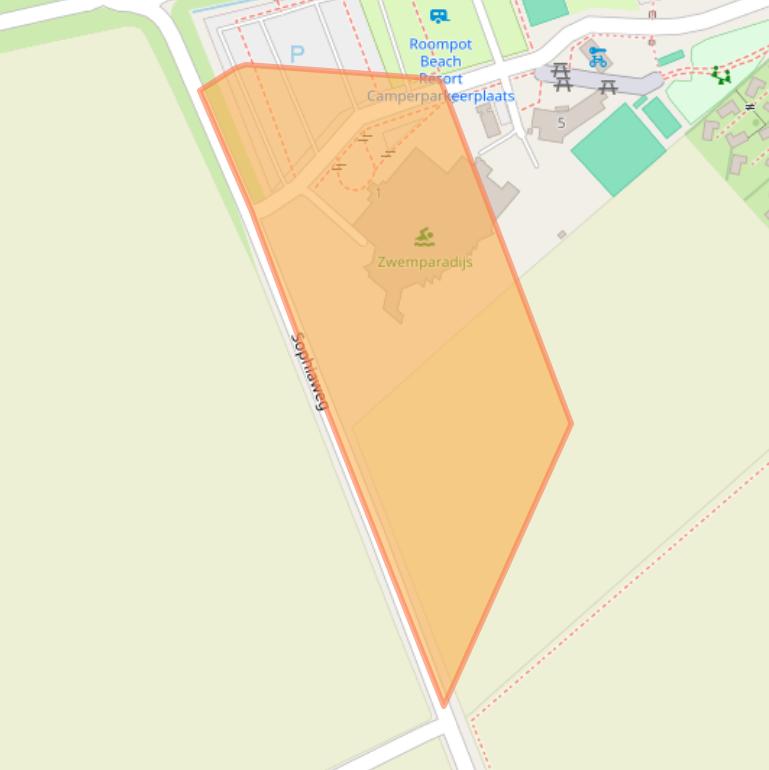 Kaart van postcodegebied 4493PS.