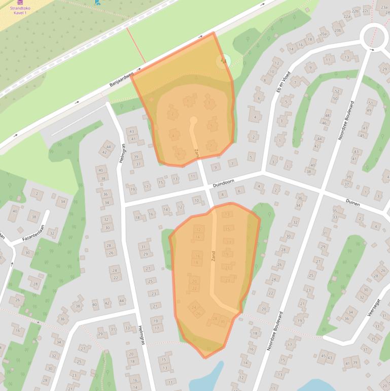 Kaart van postcodegebied 4493RP.