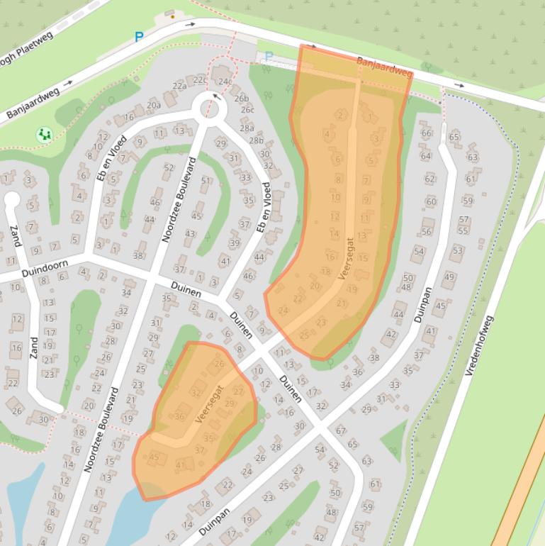 Kaart van postcodegebied 4493RV.
