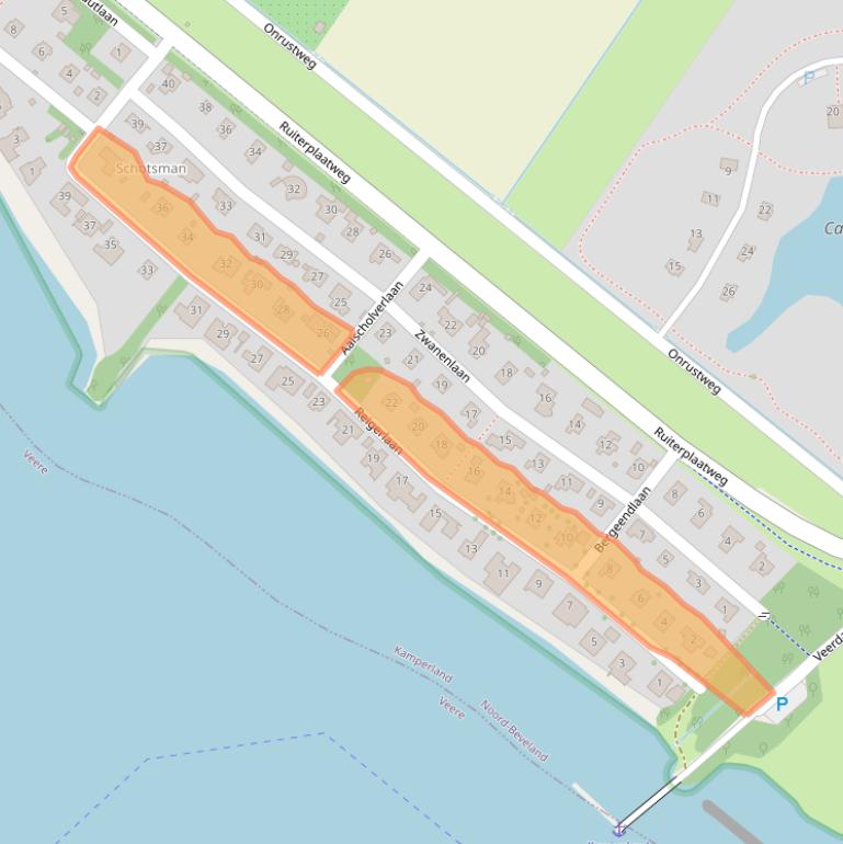 Kaart van postcodegebied 4493SC.