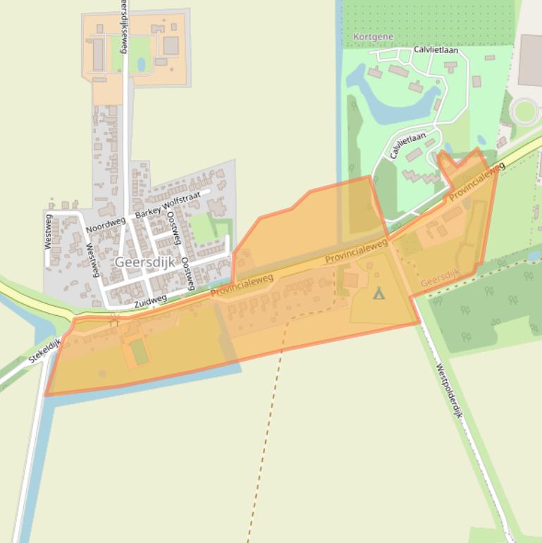 Kaart van postcodegebied 4494NA.