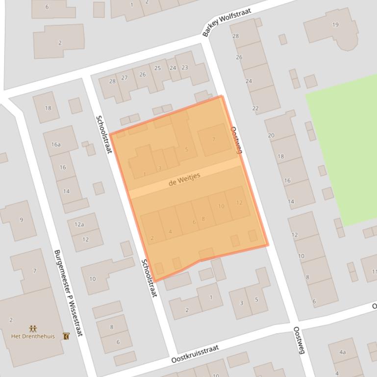 Kaart van postcodegebied 4494NR.