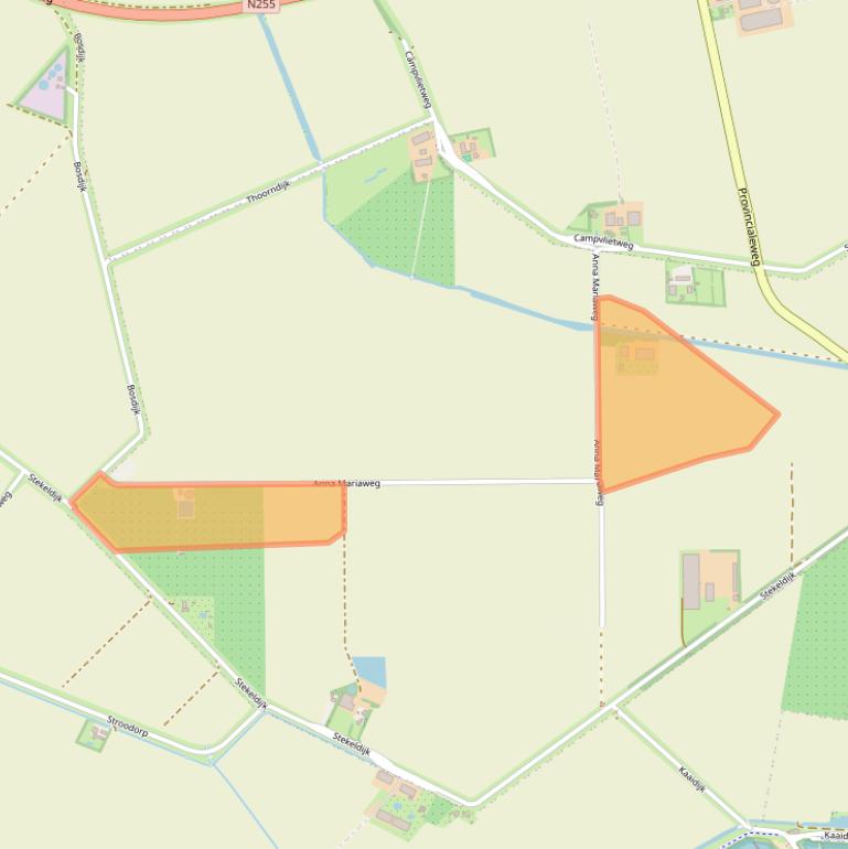 Kaart van postcodegebied 4494PB.