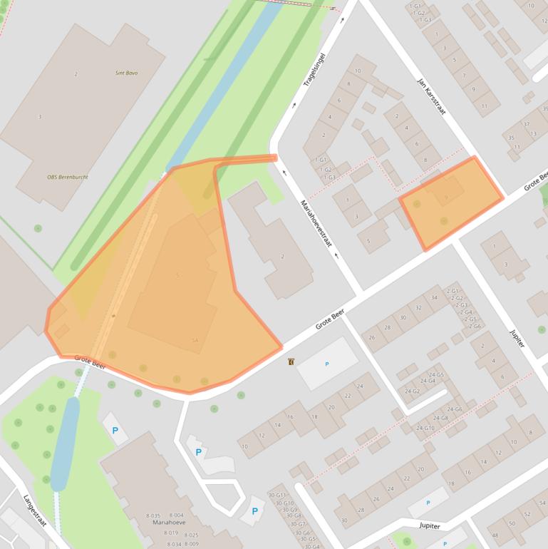 Kaart van postcodegebied 4501EM.