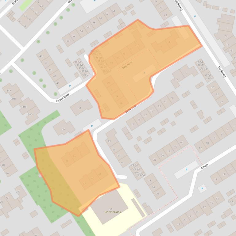 Kaart van postcodegebied 4501GD.