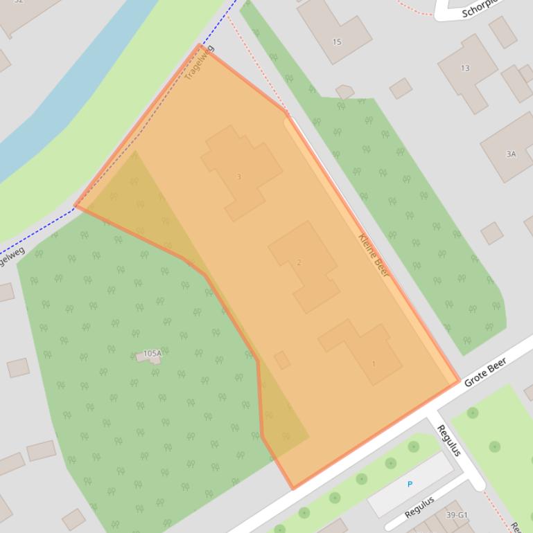 Kaart van postcodegebied 4501HP.