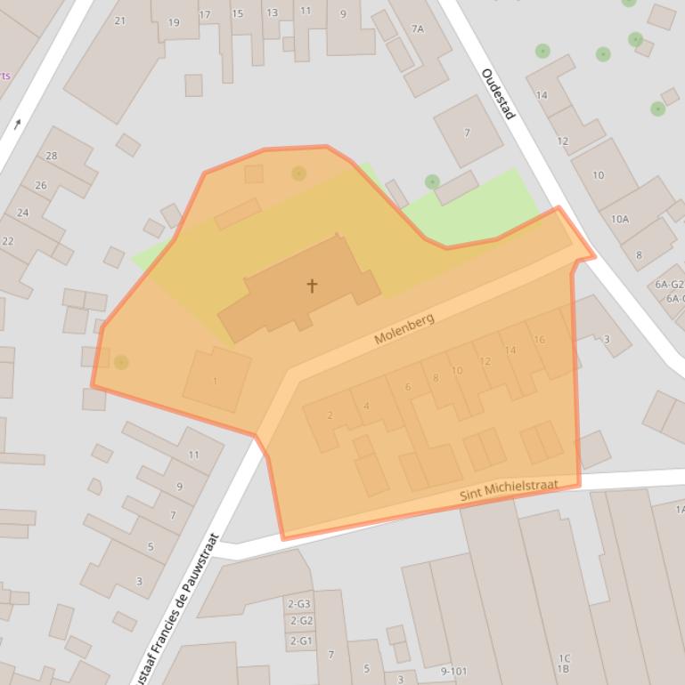 Kaart van postcodegebied 4501JK.