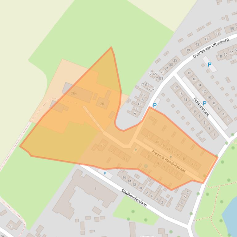 Kaart van postcodegebied 4501KG.