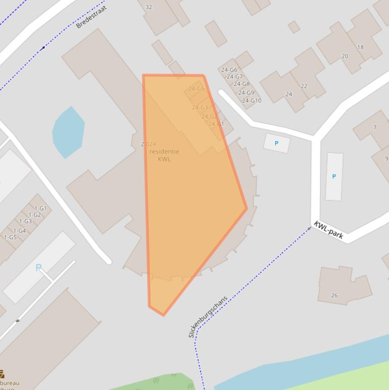 Kaart van postcodegebied 4501LC.