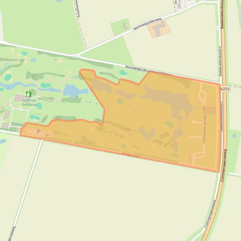 Kaart van postcodegebied 4501NC.