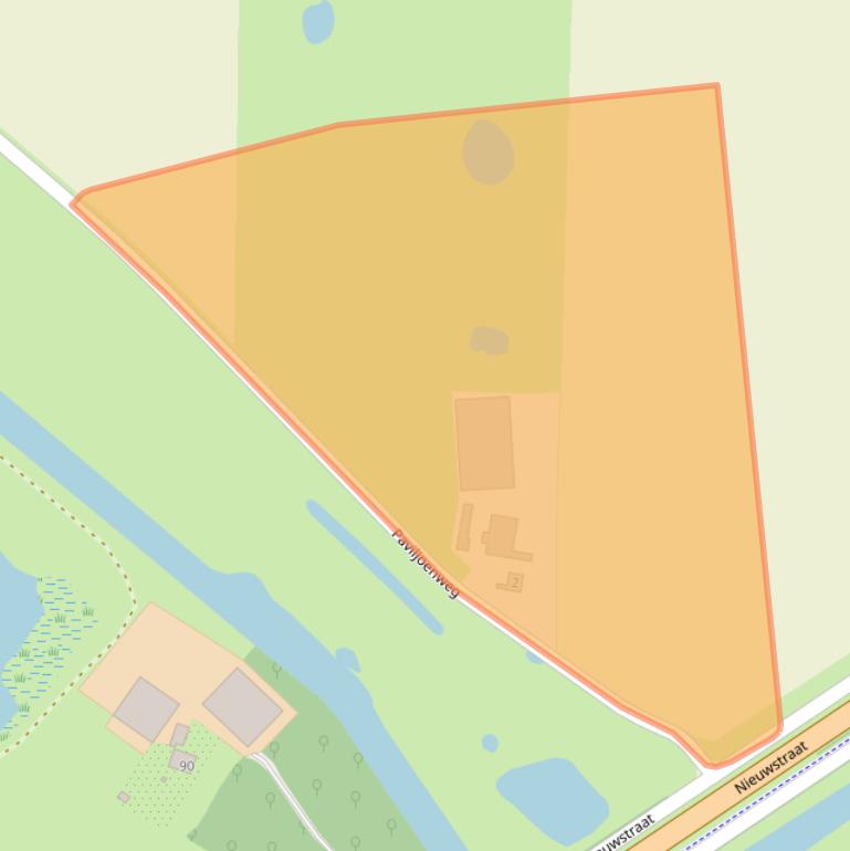 Kaart van postcodegebied 4501NJ.